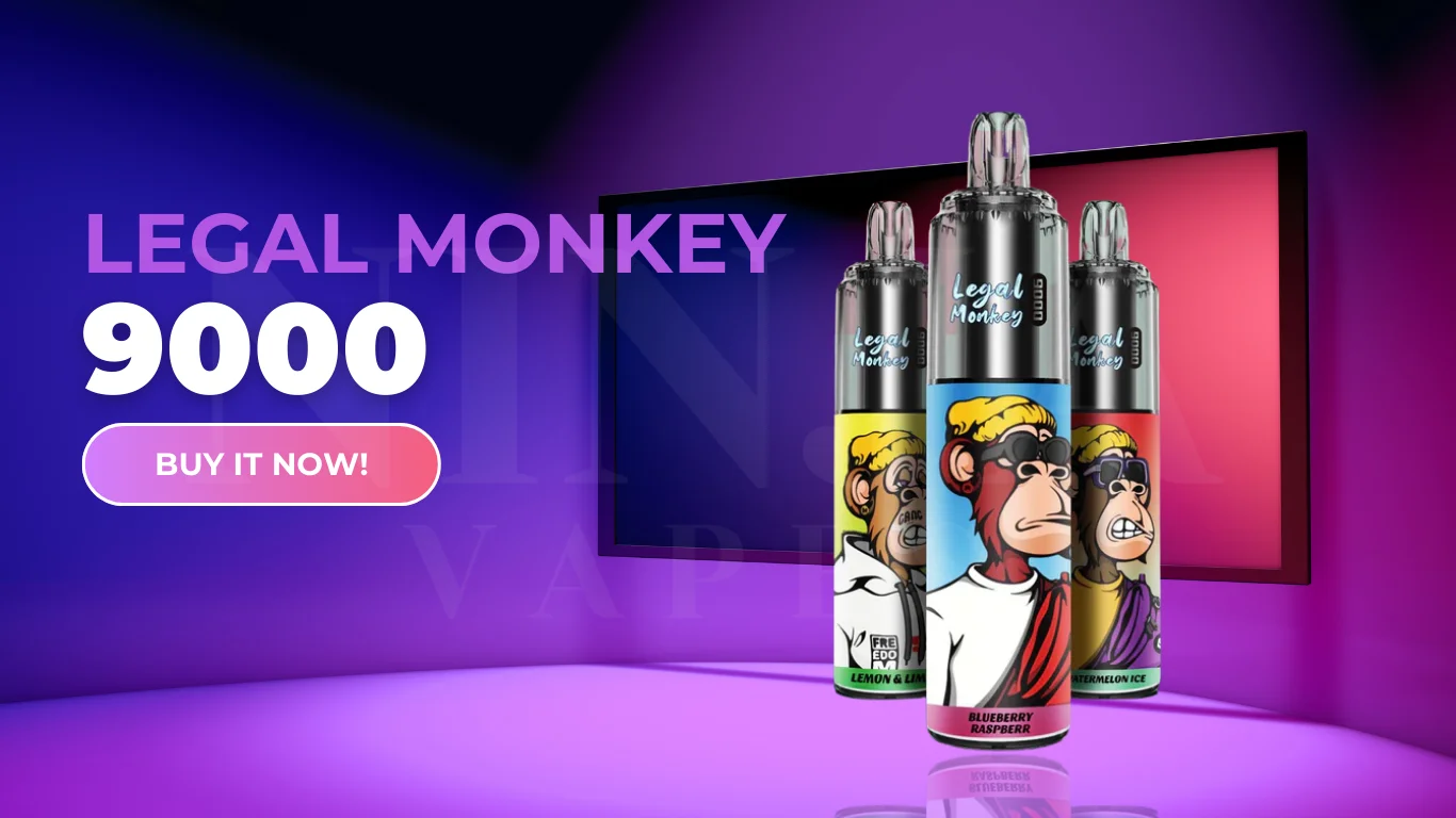 Legal Monkey 9000 Puffs Prefilled Pod Kit 376